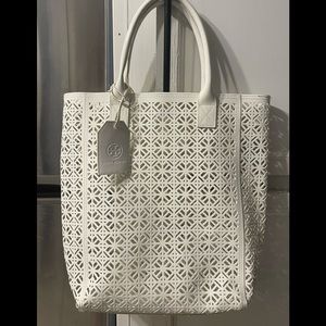 Tory Burch Shopping or Beach PVC Tote